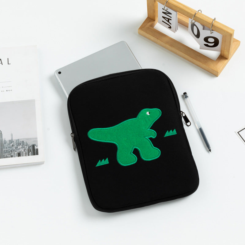 Wholesale 10PCS Cute Embroidered Anti-collision Plus Velvet Liner Tablet Laptop Bag